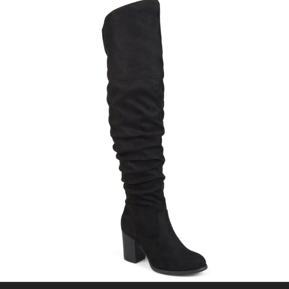 COPY - COPY - Journee Collection Wide Calf boots Kaison black NIB 8.5